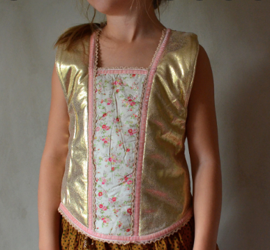 Maileg Princess Costume Corsage Rose Bodice