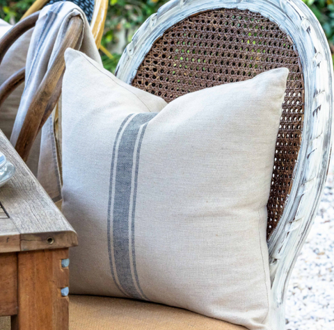 French consul cushion - navy