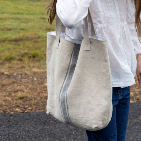 French Consul Septembre tote bag - navy