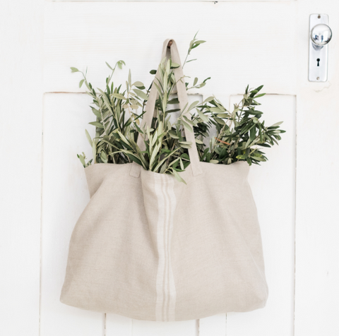 French Consul Le Marche Tote Bag - white