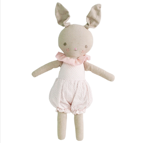 Rosie Bunny 30cm Spot Pink