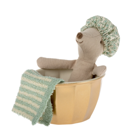 Maileg Wellness Mouse  Big Sister - Blue.