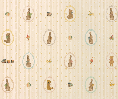 Maileg Gift Wrap - Bunnies and Teddies