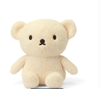 Boris Bear Terry Cream (24cm)