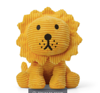 Lion Corduroy Yellow (24cm)
