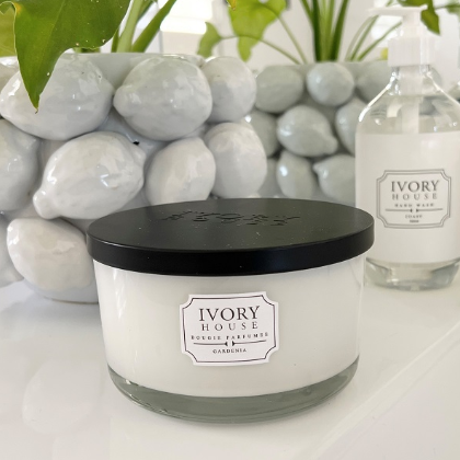 Ivory House Candles & Hand Wash.