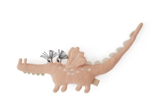 Darling Rattle Yoshi Crocodile