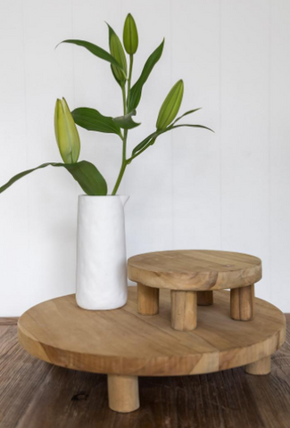 Attic Teak Stand Sml