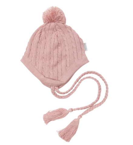 Shooting Star Cable Knit Beanie