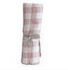 Muslin Cotton Swaddle Check Print. Muslin Cotton Swaddle Check Print.