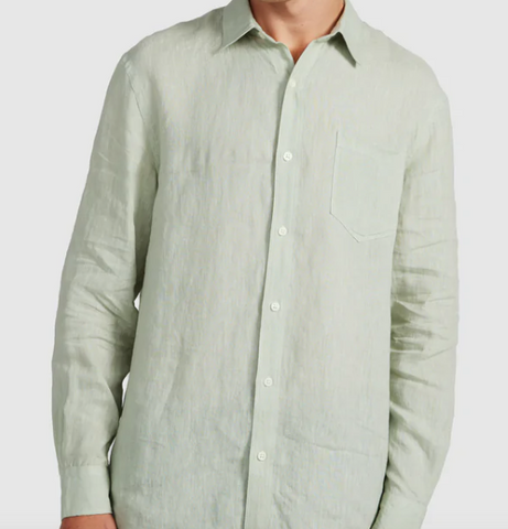 Ortc Linen Shirt - Sage