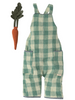 Maileg Rabbit size 3 - green check overalls Maileg Rabbit size 3 - green check overalls