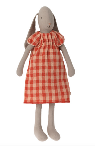 Maileg Bunny size 3 - Check Dress