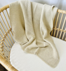 Cotton Knit Baby Blanket Cotton Knit Baby Blanket