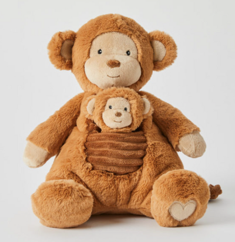 Sweetheart Slouchie Monkey and Baby