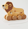 Pull Along Lion & Baby Pull Along Lion & Baby