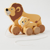 Pull Along Lion & Baby Pull Along Lion & Baby