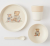 Notting Hill Bear Bamboo 4pc Dinner Set. Notting Hill Bear Bamboo 4pc Dinner Set.
