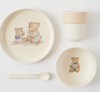 Notting Hill Bear Bamboo 4pc Dinner Set.