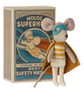 Maileg super Hero Mouse in Matchbox. Maileg super Hero Mouse in Matchbox.