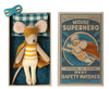 Maileg super Hero Mouse in Matchbox. Maileg super Hero Mouse in Matchbox.