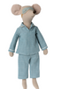 Maileg Medium Mouse in Pyjamas or Nightgown. Maileg Medium Mouse in Pyjamas or Nightgown.