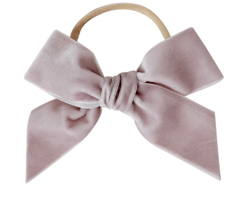 Aubrie Velvet Bow Headband