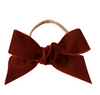 Aubrie Velvet Bow Headband Aubrie Velvet Bow Headband