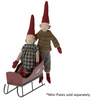 Maileg Red Christmas Sleigh -Mini . Maileg Red Christmas Sleigh -Mini .