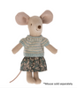 Maileg Sweater & Skirt for Big Sweater Mouse. Maileg Sweater & Skirt for Big Sweater Mouse.