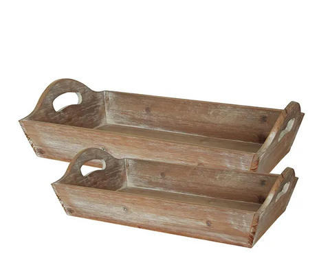 Hugo Wooden Trays.