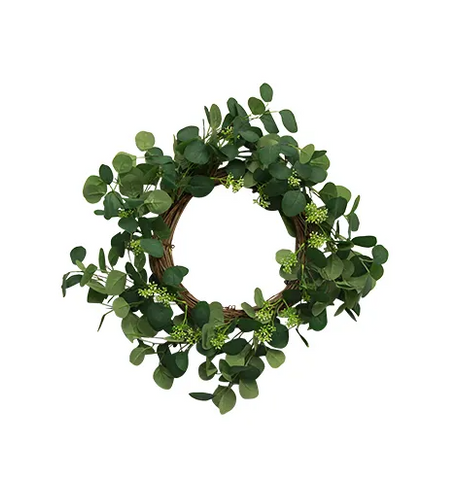 Eucalyptus Berry Christmas Wreath