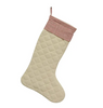 Quilted Christmas Stocking Quilted Christmas Stocking