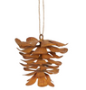 Rust Pine Cone Decoration