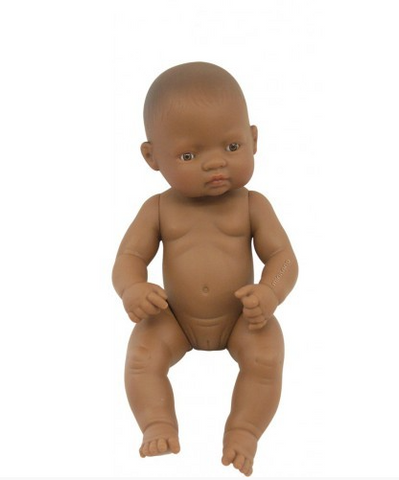 Miniland Doll - Hispanic girl, 32cm.