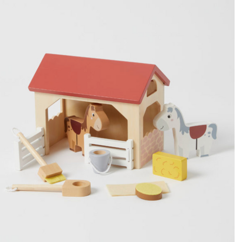 Horse Stable Set
