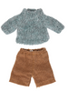 Maileg Knitted Sweater & Pants for big Brother. Maileg Knitted Sweater & Pants for big Brother.