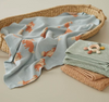 Fox Baby Blanket Fox Baby Blanket