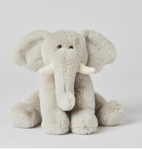 Plush Elle Grey Elephant - Small.