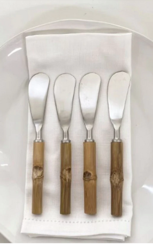 Bamboo handle Paté Knives.