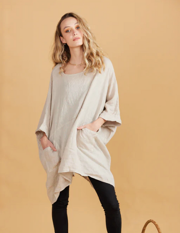Chloe Linen Top