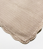 Cotton Scalloped Edge Baby Blanket Cotton Scalloped Edge Baby Blanket