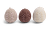 Gry & Sif  Felt  Embroidered Eggs -  3 pack Gry & Sif  Felt  Embroidered Eggs -  3 pack