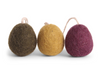 Gry & Sif  Felt Eggs -  3 pack Gry & Sif  Felt Eggs -  3 pack