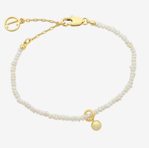 Marigold Pearl Bracelet - B547.