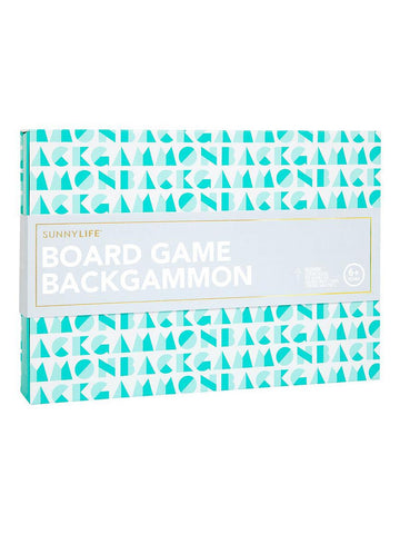 Sunnylife Board Game Backgammon