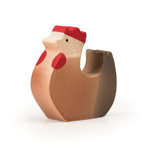 Trauffer Wooden Chicken Brown