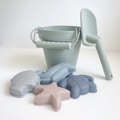 Calf & Crew - Silicone Beach Toy Set (Palm Breeze)