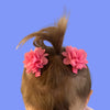 Flower Chiffon Clips Flower Chiffon Clips