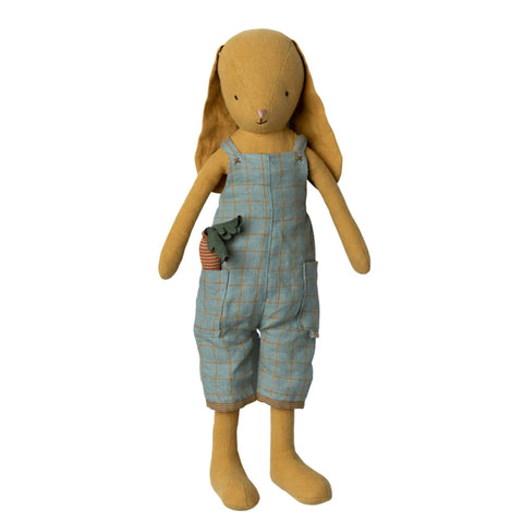 Maileg Bunny Dusty Yellow - Overalls Size 3